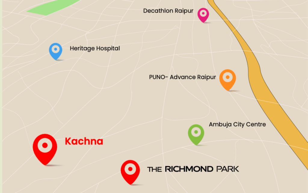 The Richmond Park by Vardhhman Kachna, Raipur